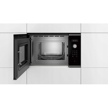 Bosch Serie 6 BFL524MS0 microwave Black  Stainless steel Solo microwave Built-in 20 L 800 W