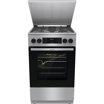 Gorenje GKS5C71XF Freestanding cooker with oven Silver