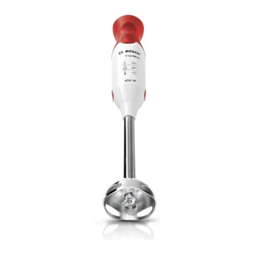 Bosch MSM64110 blender Immersion blender 450 W Red  White