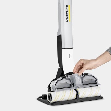 Kärcher EWM 2 Stick vacuum Battery Wet Black  White  Yellow 2.5 Ah