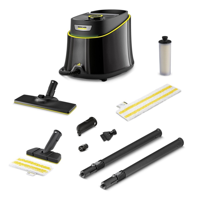 Kärcher 1.513-436.0 steam cleaner Cylinder steam cleaner 1 L 1900 W Black Kärcher 1.513-436.0 steam cleaner Cylinder steam cleaner 1 L 1900 W Black