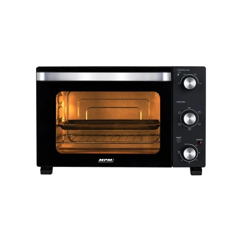 MPM MPE-14/T - Electric Oven with Thermo-circulation System  black MPM MPE-14/T - Electric Oven with Thermo-circulation System  black