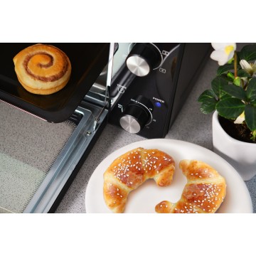 Blaupunkt EOM601 oven Black  Stainless steel