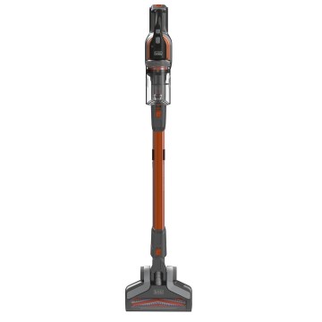 Black & Decker BHFEV182C-QW stick vacuum/electric broom 2-in-1 stick vacuum Battery Dry Bagless Orange  Titanium 2 Ah