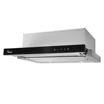 Akpo WK-7 Light Glass Touch 60 Under-cabinet cooker hood Black  Inox