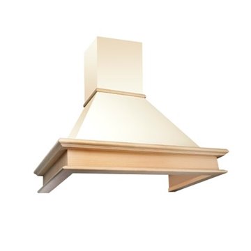 Akpo WK-4 Rustica 60 Cooker hood Wall-mounted Beige  Wood