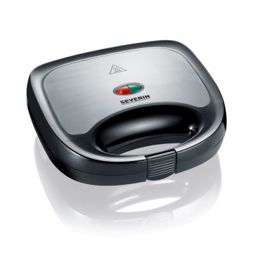Severin SA 2969 sandwich maker 600 W Black  Stainless steel