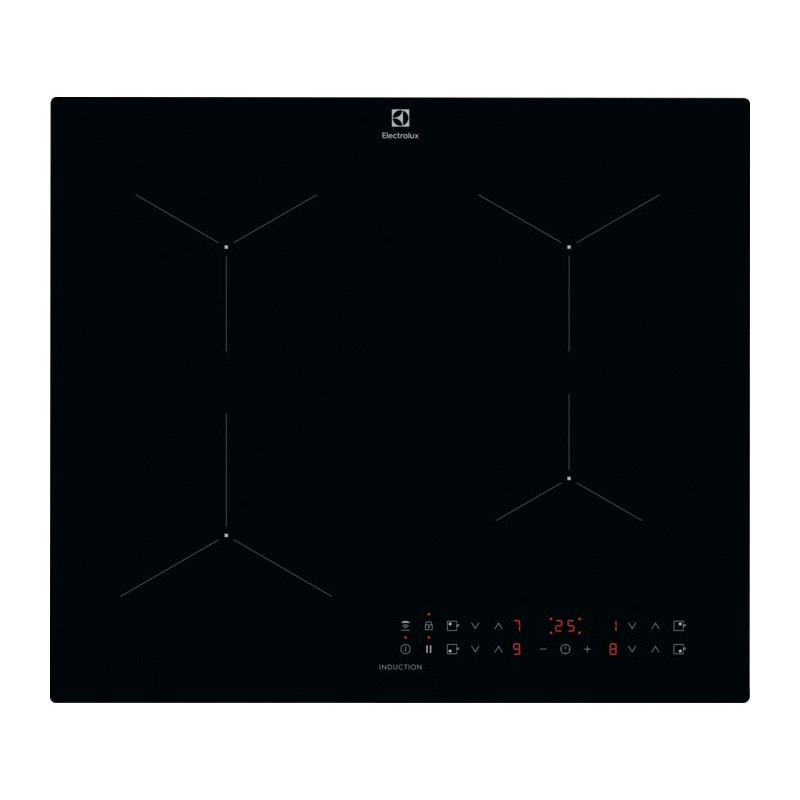 Electrolux LIL61434C Black Built-in 59 cm Zone induction hob 4 zone(s) Electrolux LIL61434C Black Built-in 59 cm Zone induction hob 4 zone(s)