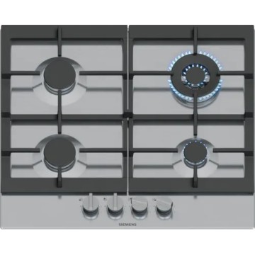 Siemens EC6A5HI90 hob Black  Stainless steel Built-in 60 cm Gas 4 zone(s)