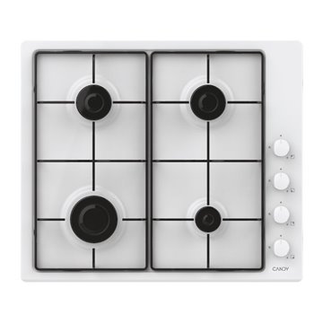 Candy Idea CHW6LWW White Built-in 60 cm Gas 4 zone(s)