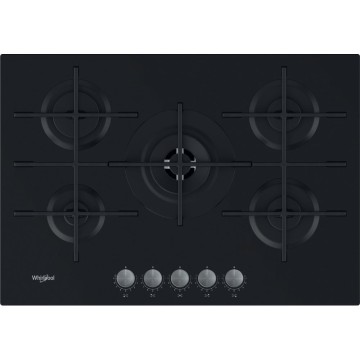 Whirlpool AKWL 728/NB Black Built-in 75 cm Gas 5 zone(s)