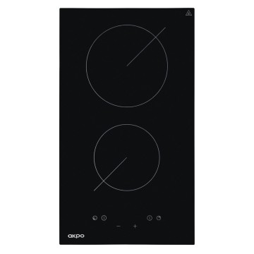 Akpo PKA 30 830/2 hob Black Built-in 30 cm 2 zone(s)