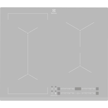 Electrolux EIV63440BS Silver Built-in Zone induction hob 4 zone(s)