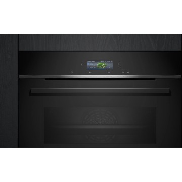 Siemens iQ700 HB734G1B1 oven 71 L 3600 W Black