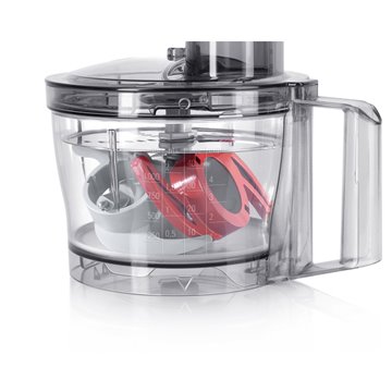 Bosch MCM3201B food processor 800 W 2.3 L Black  Transparent