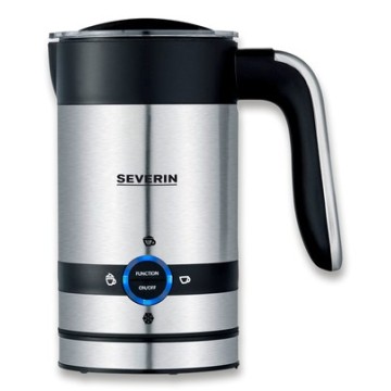 Severin SM 3584 milk frother/warmer Automatic Black  Stainless steel