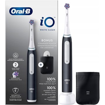 Szczoteczka Oral-B biało czarna + pokrowiec
