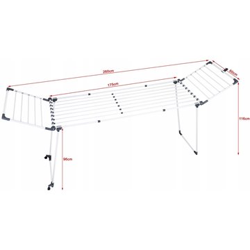 PROMIS MONZA laundry dryer  extendable + 2 large wings