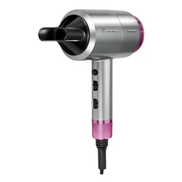MPM MSW-22 Hair dryer 1800 W Silver  Pink