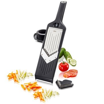 GEFU Julienne VIOLI 2.0 slicer Manual Black ABS synthetics  Stainless steel