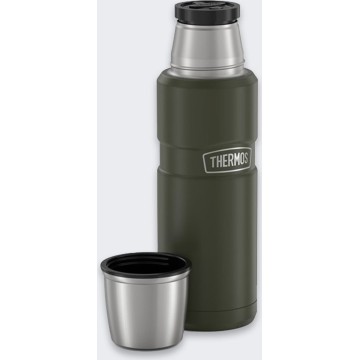 THERMOS 470 ml beverage thermos - army green
