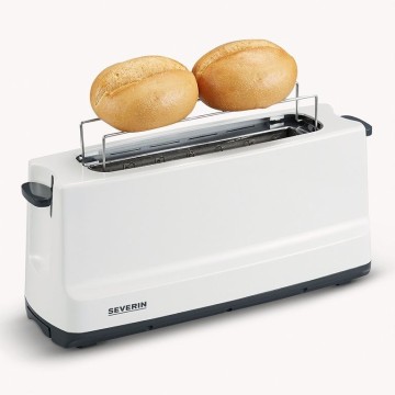 Severin AT 2232 toaster 2 slice(s) 800 W Grey  White
