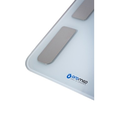 Electronic bathroom scale OROMED ORO-BLUETOOTH SMART white
