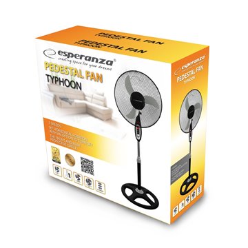 Esperanza EHF002KE  16 '' standing fan  Black and Gray