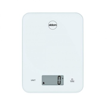 Electric kitchen scale  ARI  glass plate  white  up to 10 kg