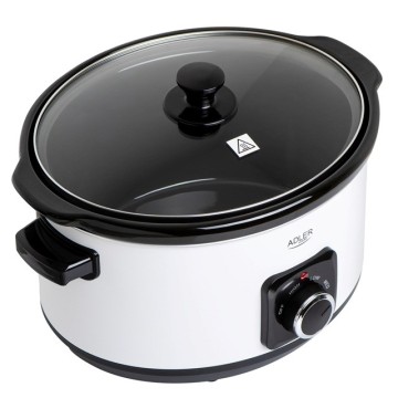 Adler AD 6413W Slow cooker 5.8 l White