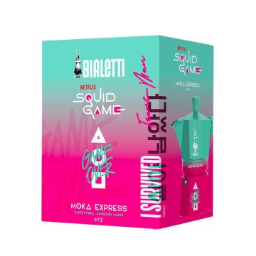 Bialetti - Moka Express Moka Squid Game Throwing knives  6 pieces  black