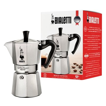 Bialetti Moka Express Moka pot 0.775 L Aluminium  Black