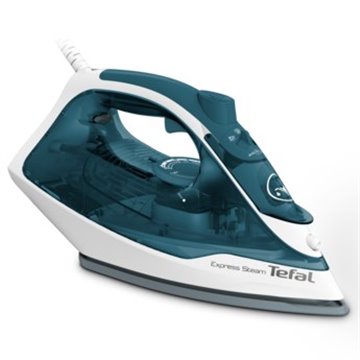 Tefal FV2839 Dry & Steam iron Cerilium soleplate 2400 W Blue  White