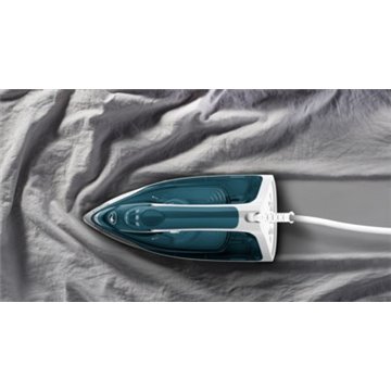 Tefal FV2839 Dry & Steam iron Cerilium soleplate 2400 W Blue  White