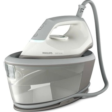 Philips 2000 series PSG2000/80 steam ironing station 2400 W 1.4 L Ceramic soleplate Grey  White