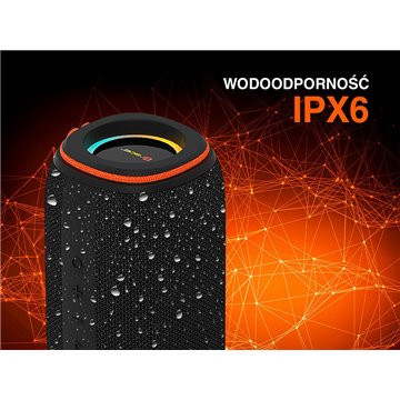 Tracer XtremeBeat Ultra TWS Portable Bluetooth Speaker Black 25 W