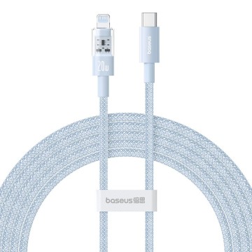 Baseus Gem USB-C to iP fast charging cable 2 m 20 W Blue