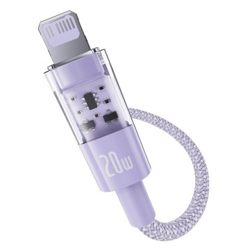 Baseus Gem USB-C to iP fast charging cable 2 m 20 W Purple