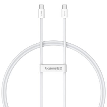 Baseus Superior USB C to USB C data cable 1 m 30 W White