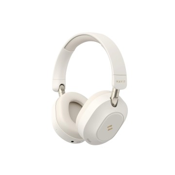 Havit H668BT - BT cordless headphones  beige