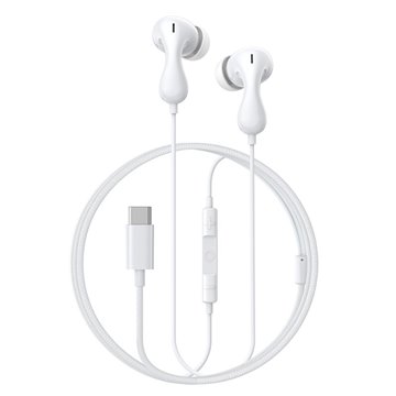 Baseus Encok CZ20 Headset Wired In-ear Calls/Music USB Type-C White