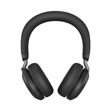 Jabra Evolve2 75 Headset Wired and Wireless Headband Calls/music USB Type-C Bluetooth Charging stand Black