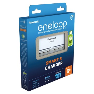 Battery charger PANASONIC Eneloop Smart 8 BQ-CC63 (BQ-CC63E ERP)