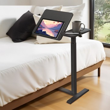 Maclean mobile desk/laptop stand  black  height adjustment 76-109cm  max. 30kg   MC-120 B
