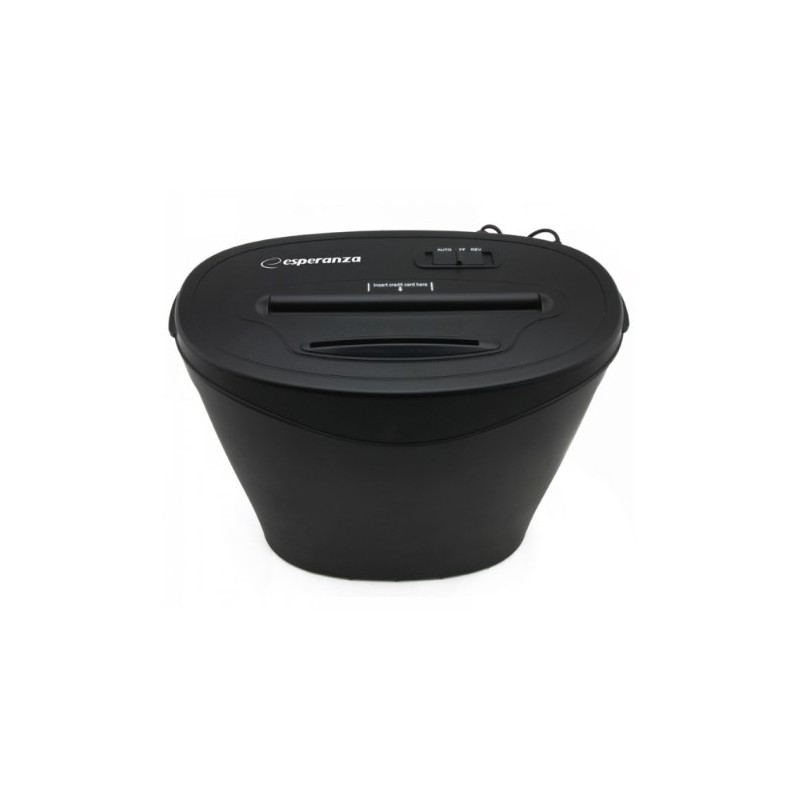 Esperanza EN103 paper shredder 22 cm Black Esperanza EN103 paper shredder 22 cm Black
