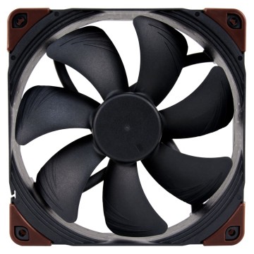 Noctua NF-A14 INDUSTRIALPPC-2000 PWM Computer case Fan 14 cm Black  Brown 1 pc(s)