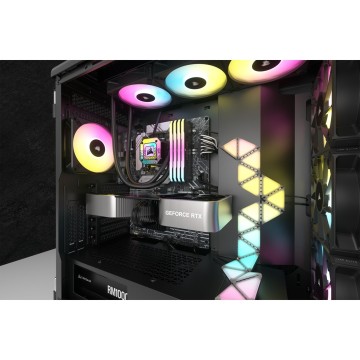 Corsair iCUE H150i ELITE CAPELLIX XT Processor All-in-one liquid cooler 12 cm Black 1 pc(s)