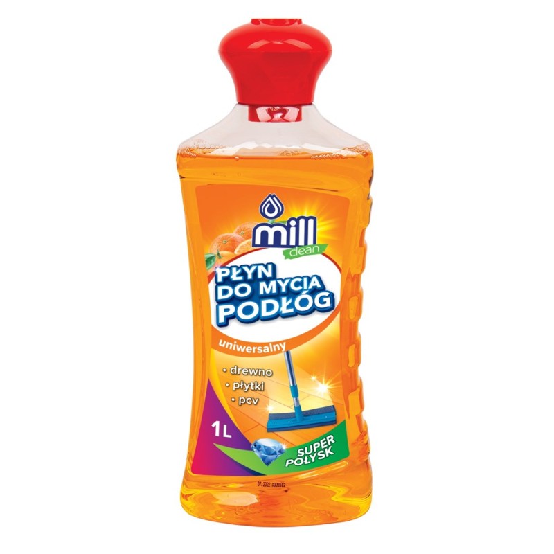 Mill Clean orange scented floor cleaner 1 L Mill Clean orange scented floor cleaner 1 L