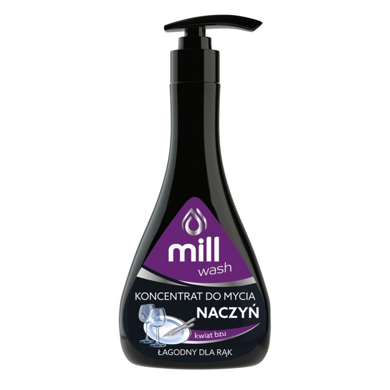 Mill Wash concentrated dishwashing lotion with lilac blossom fragrance 555 ml Mill Wash concentrated dishwashing lotion with lilac blossom fragrance 555 ml