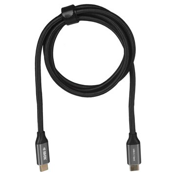 I-BOX USB C/USB C  1 m USB cable 3.2 Gen 2 (3.1 Gen 2) Black